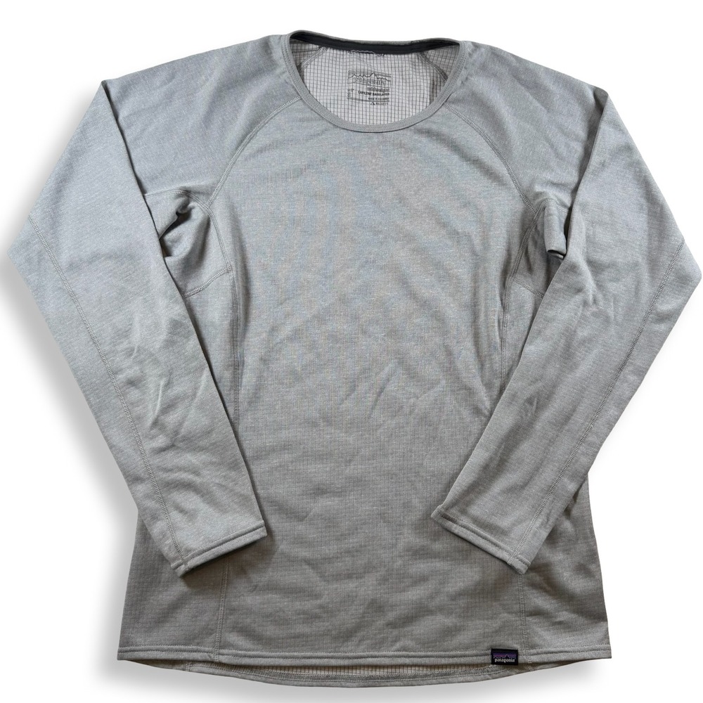 Patagonia Women's Small Capilene Midweight Baselayer Grey Polartec 44436 SP19